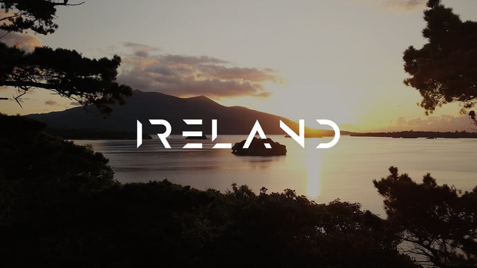 Killarney, Ireland - Sunset Through The Trees (Aerial 4K & 1080p Stock Footage)
