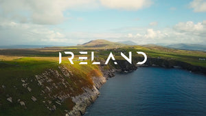 Skellig Ring / Portmagee, Ireland (Aerial 4K & 1080p Stock Footage)